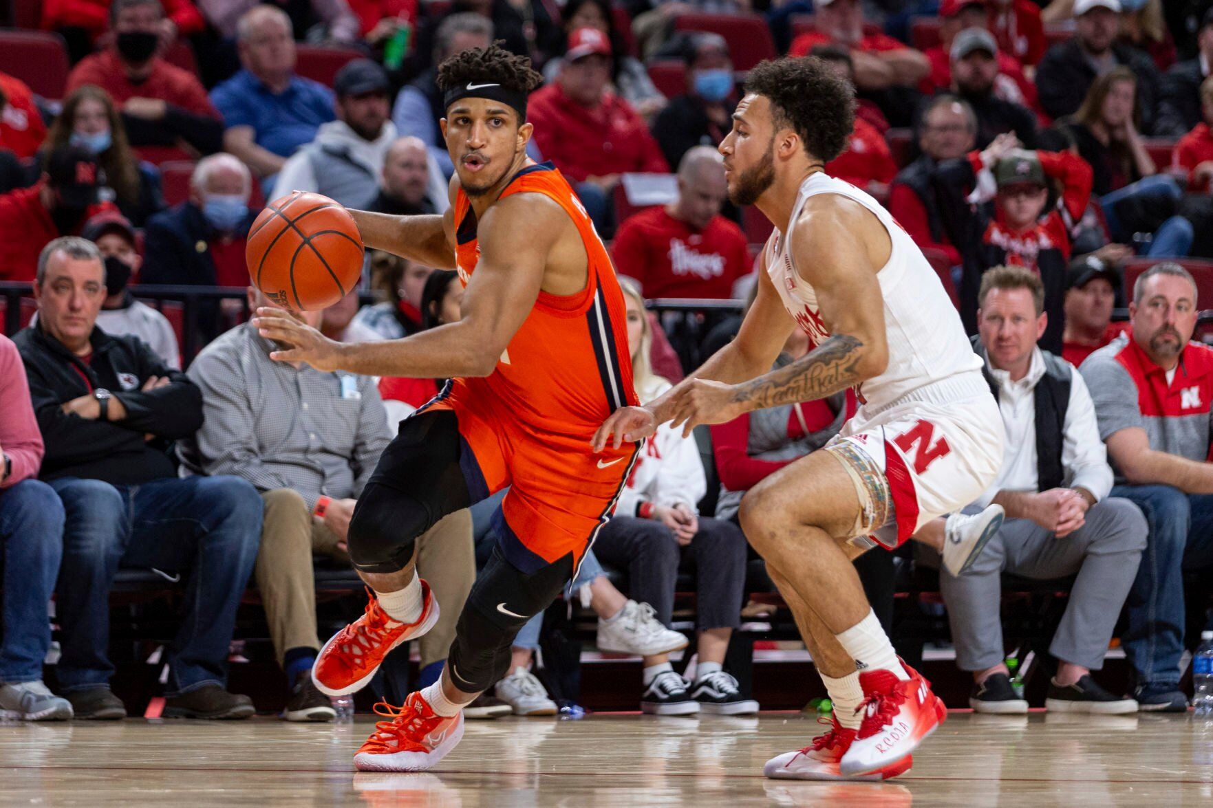 Illinois Nebraska Basketball